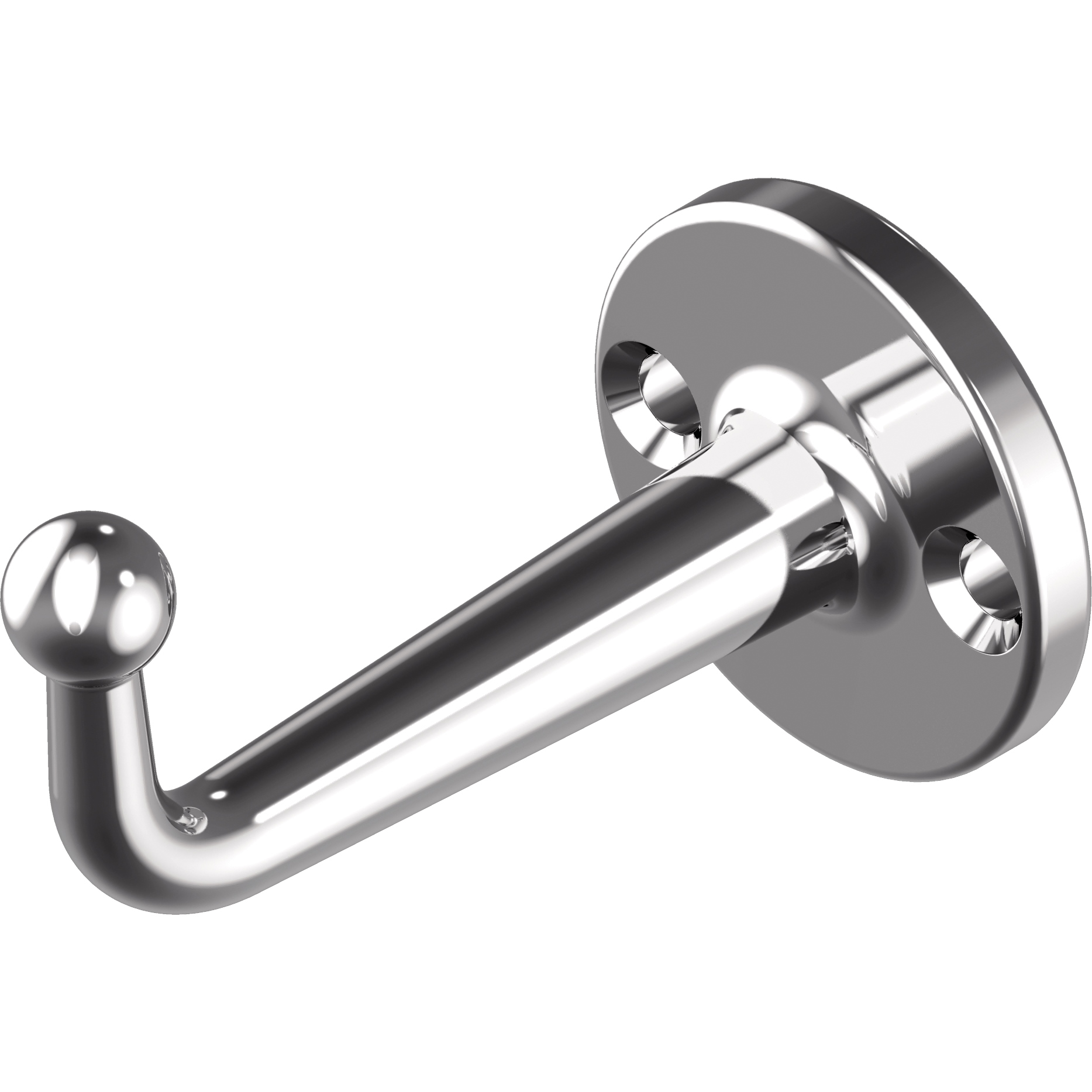 Kleiderhaken Typ B L65mm hochglanzpoliert Edelstahl A2