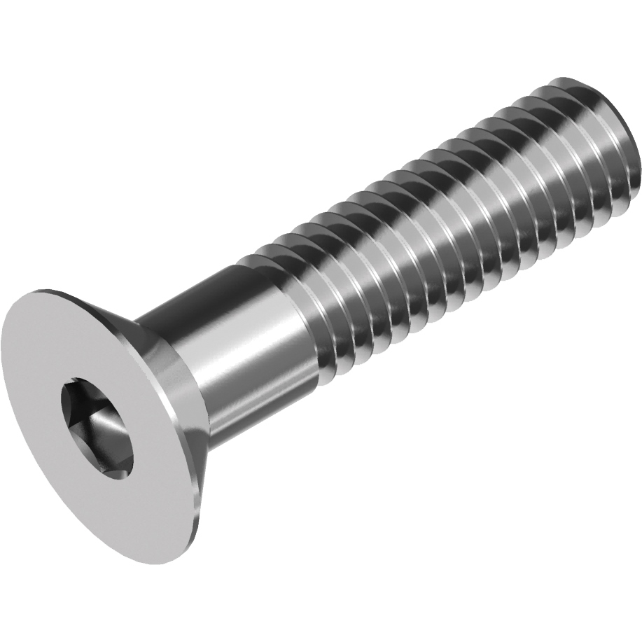 Senkschraube ISO 10642 DIN 7991 ISK TG M6x50/24mm A2-70