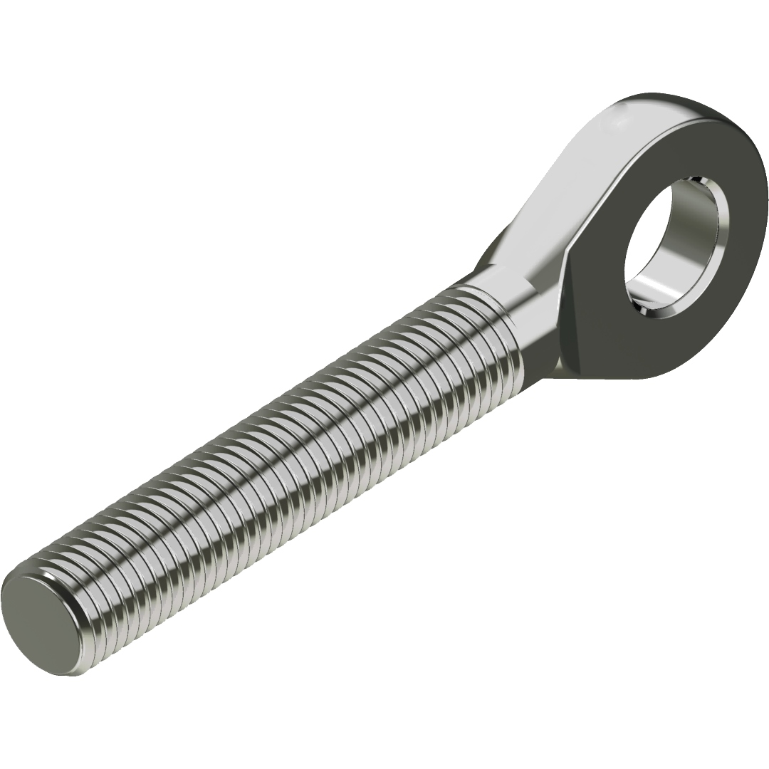 Auge M8x55/40mm Edelstahl A4 Rechtsgewinde