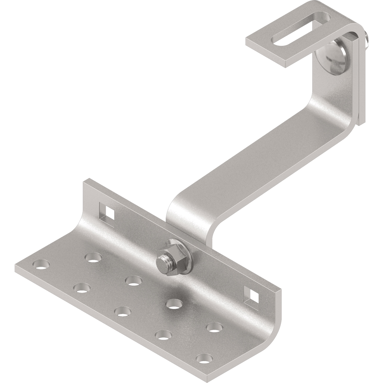 Dachhaken 32mm Lattung 3-fach 140x56x5mm Ausl115x6mm A2