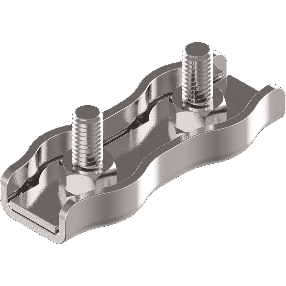 Drahtseilklemme Edelstahl A4-AISI316 Duplex