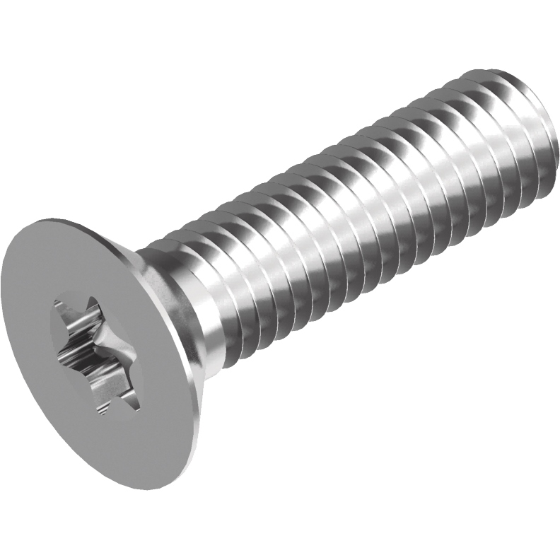 Senkschraube M2x4mm TX6 ISO14581/DIN965 A2