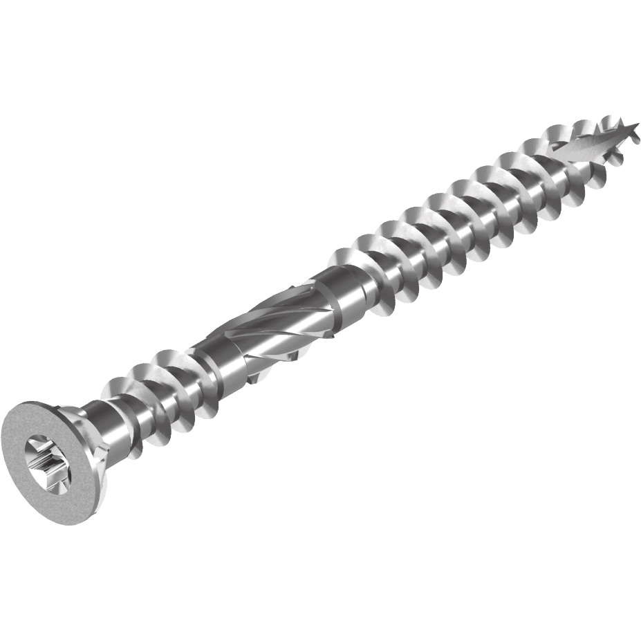 Terrassenbauschraube WS 9820 TX20 Edelstahl A2 Tellerkopf