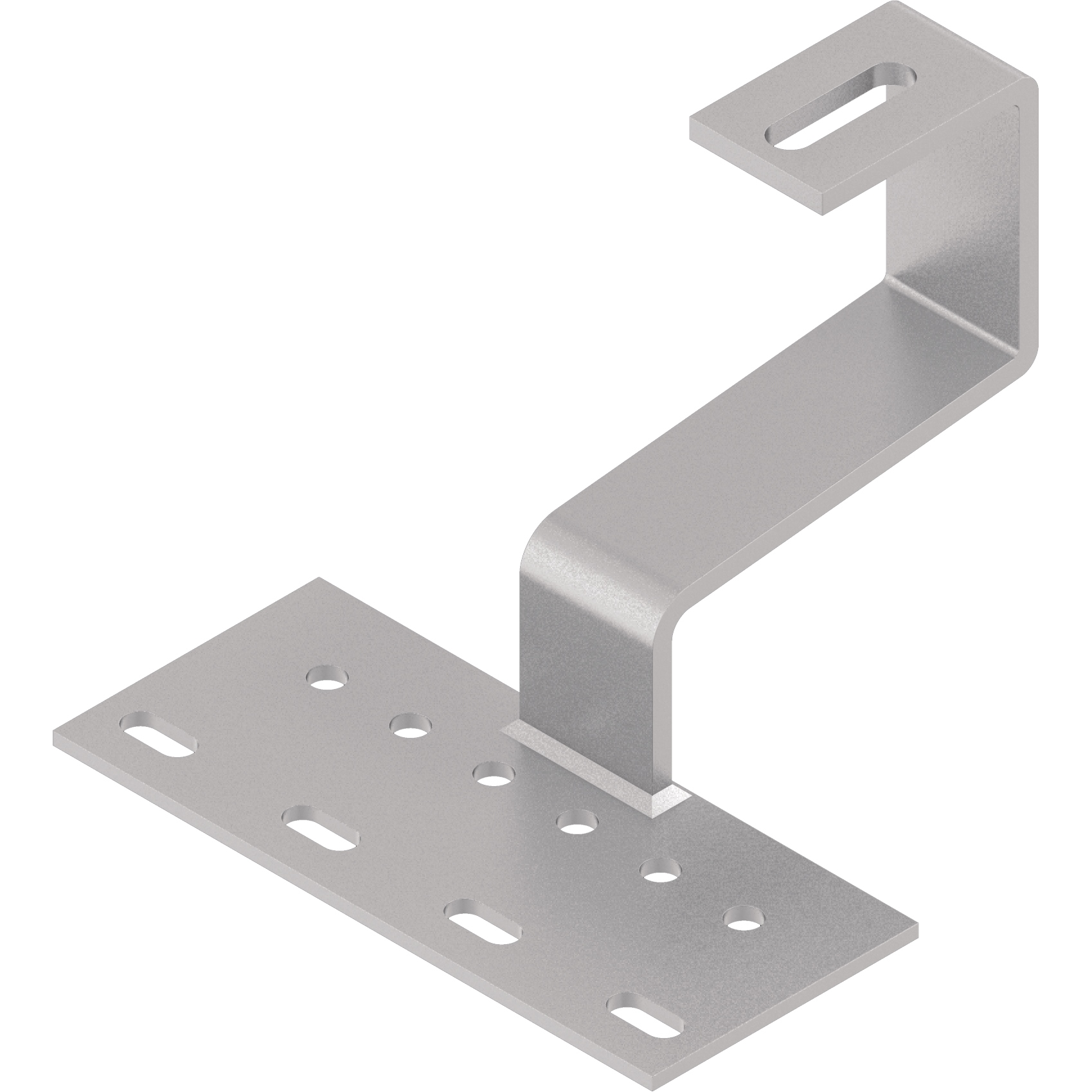 Dachhaken 32mm Lattung Langloch 150x60x4mm Ausl126x106mm A2