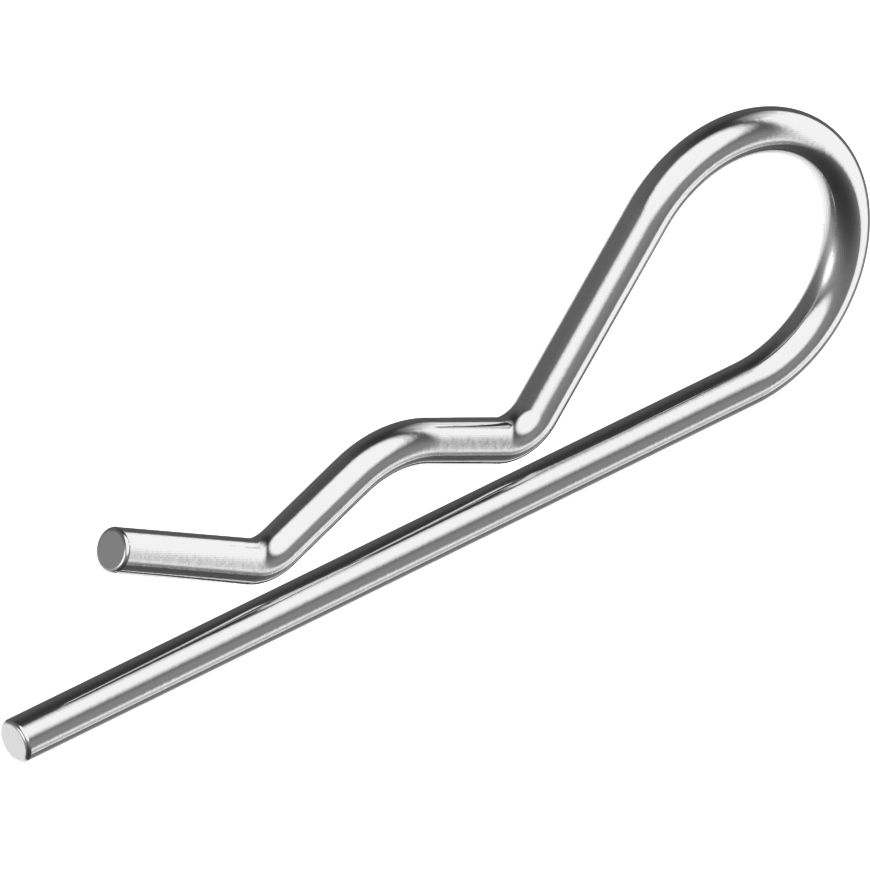 Federstecker einfach 2,0x42mm Edelstahl A2