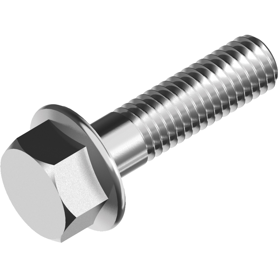 Sechskantschraube M5x10mm Flansch DIN6921 Edelstahl A2
