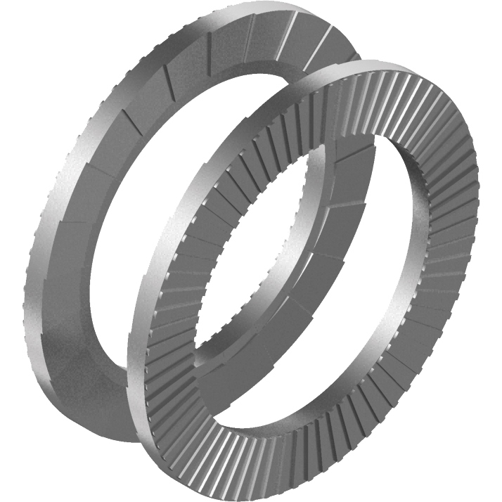 Keilsicherungsscheibe M6 breit 6,5x13,5x2,6mm DIN25201 A4