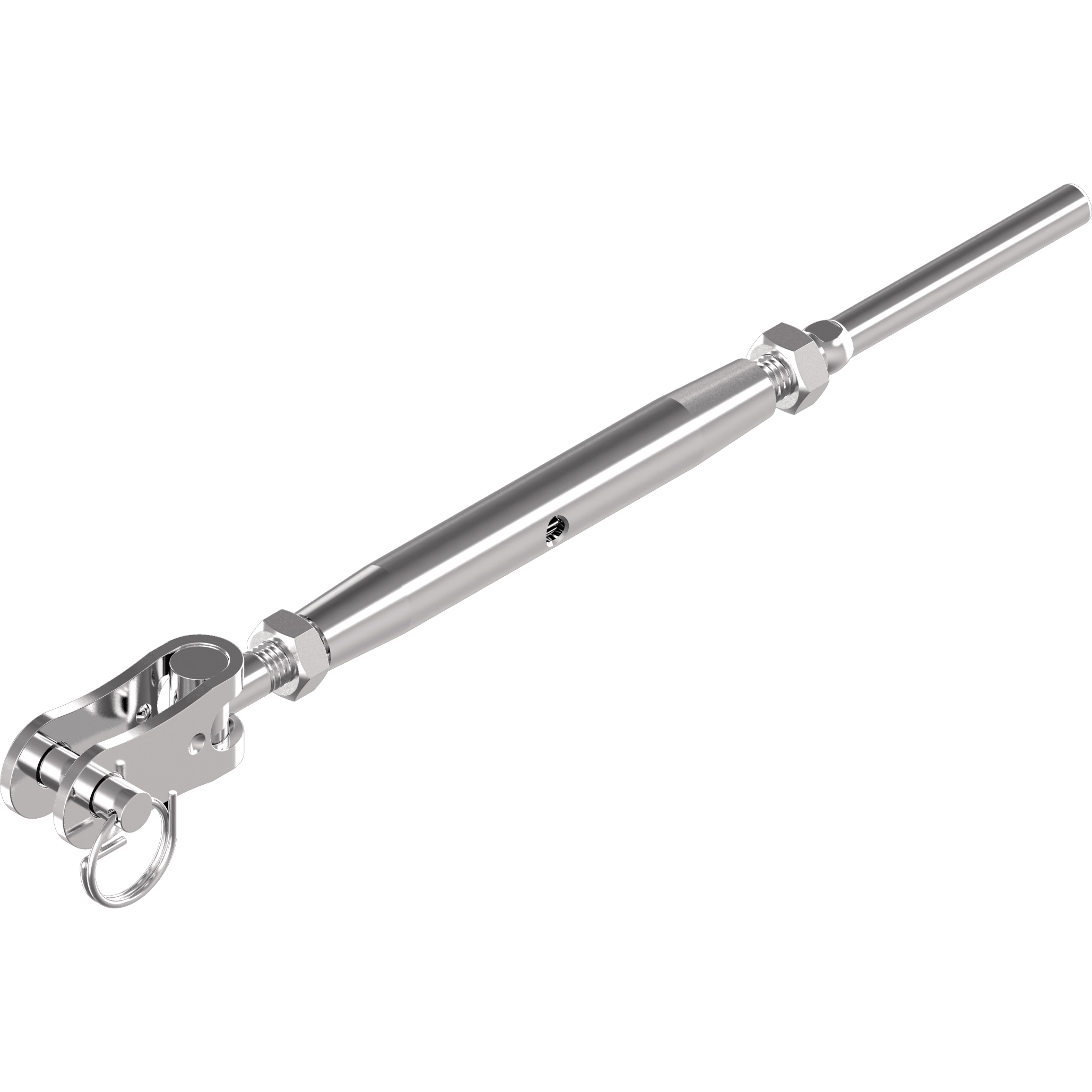 Wantenspanner Toggle/Terminal Edelstahl A4