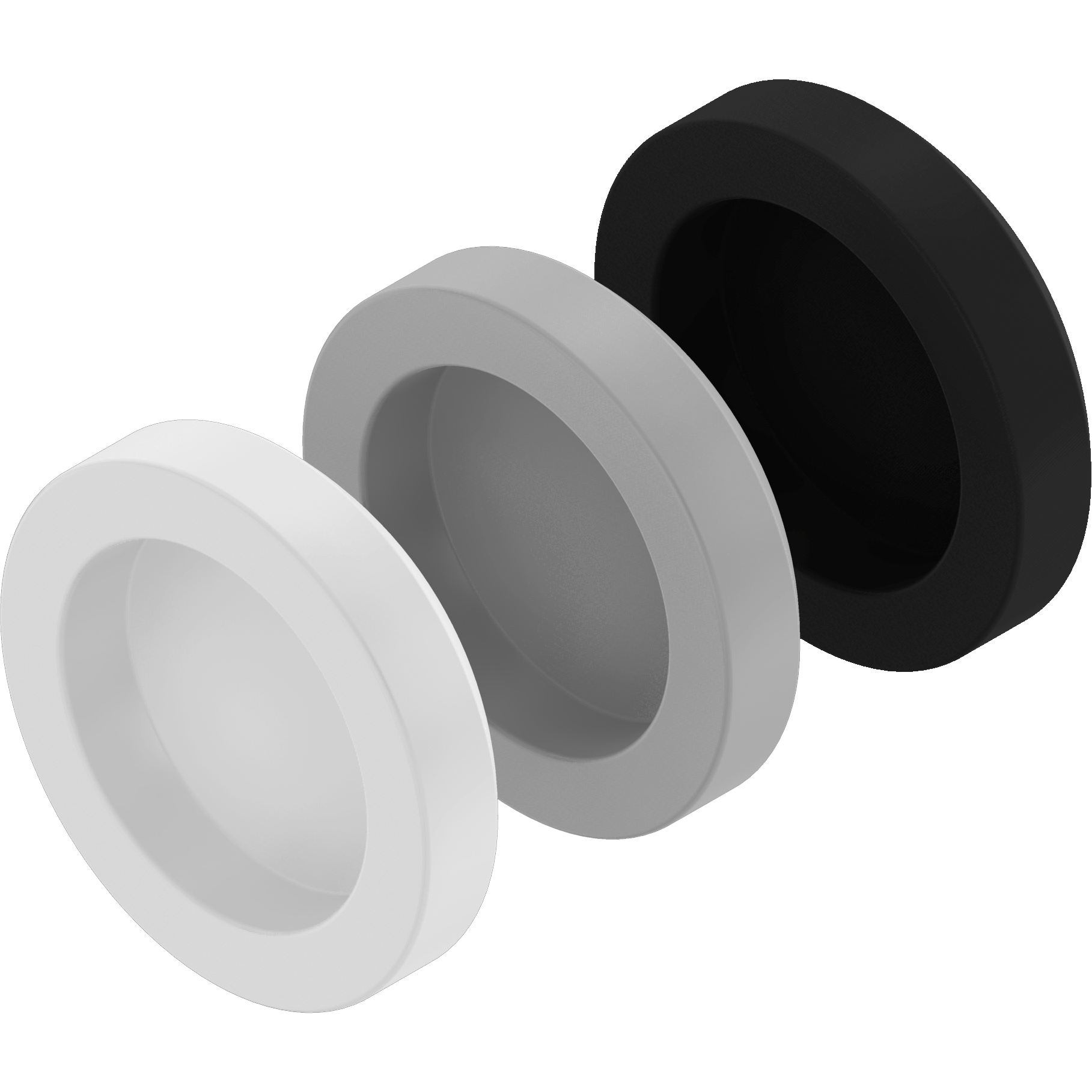 Kappe für Kappenkopfschraube schwarz RAL9017 Polyethylen