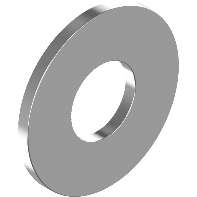 Karosseriescheibe 4,3x12x1,0mm M4 Edelstahl A2