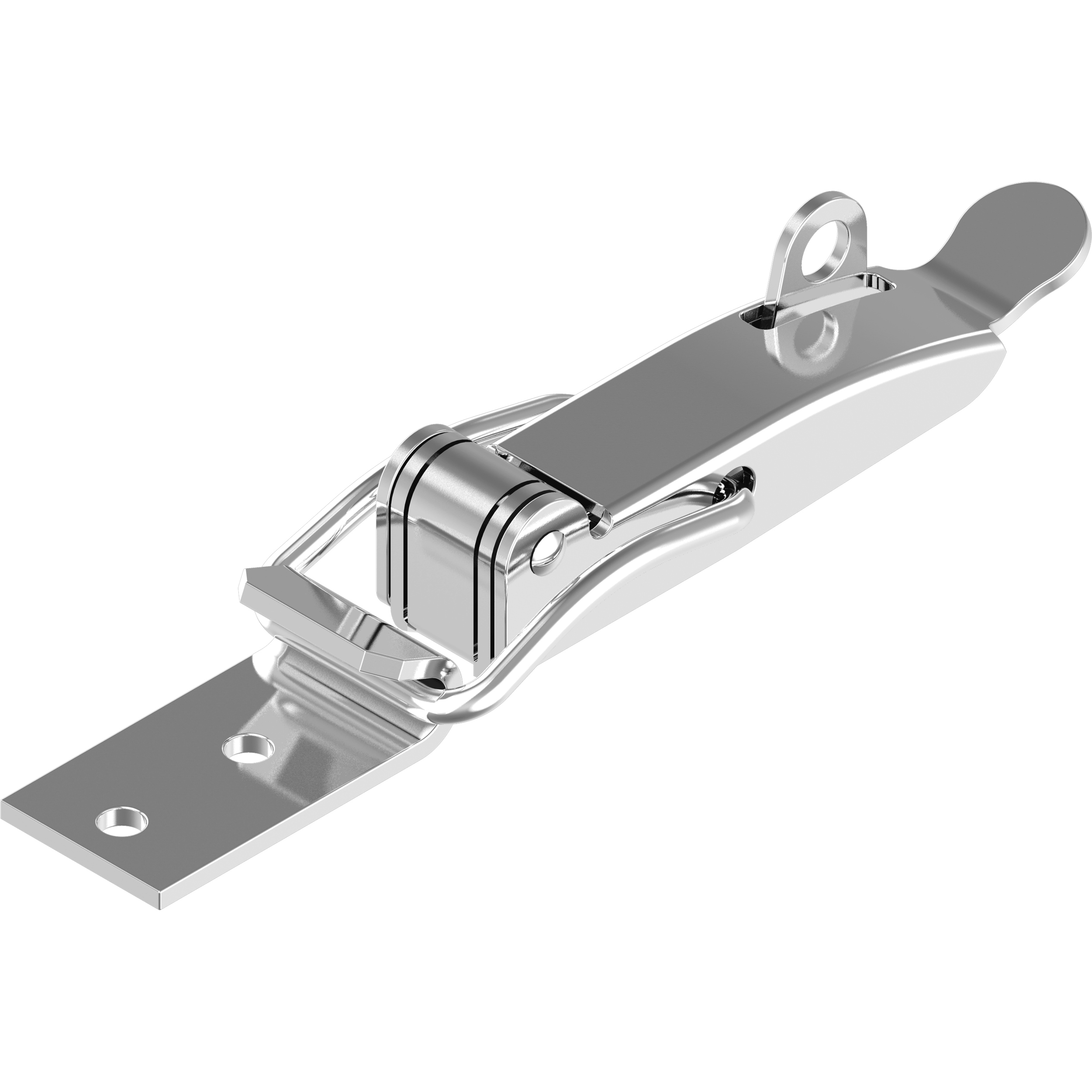 Spannverschluss verschließbar Typ P 115x15mm A2 SWL 1kN