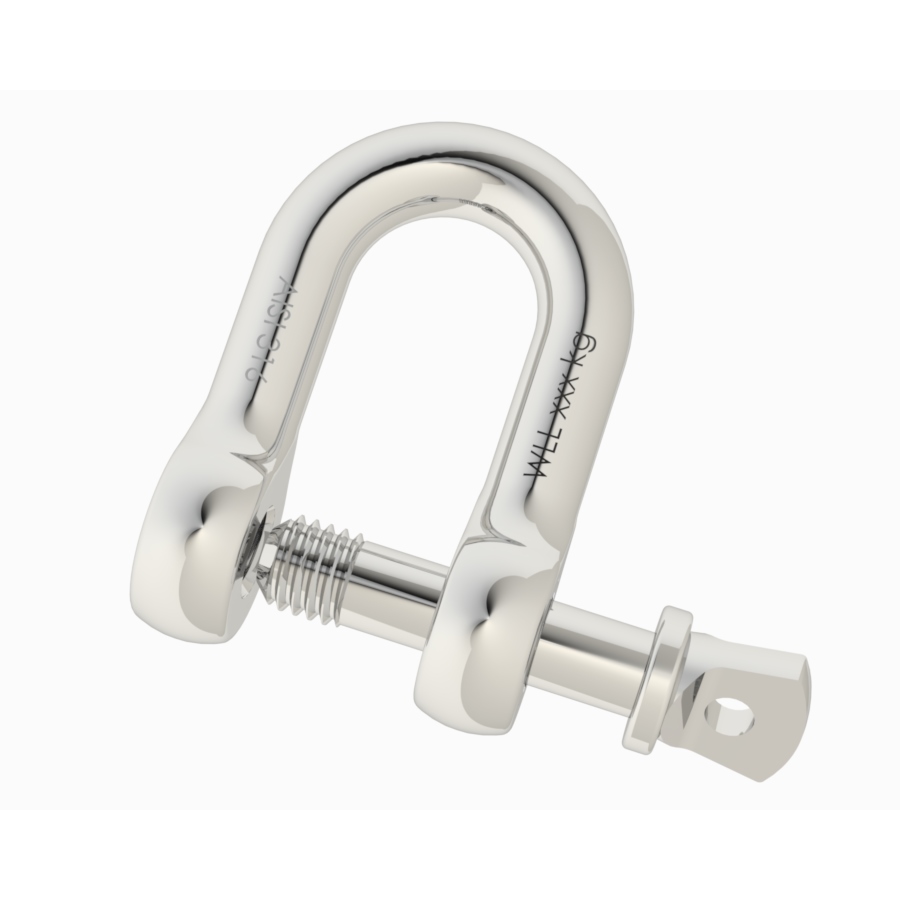 Schäkel W-Premium kurz geschmiedet D10mm A4