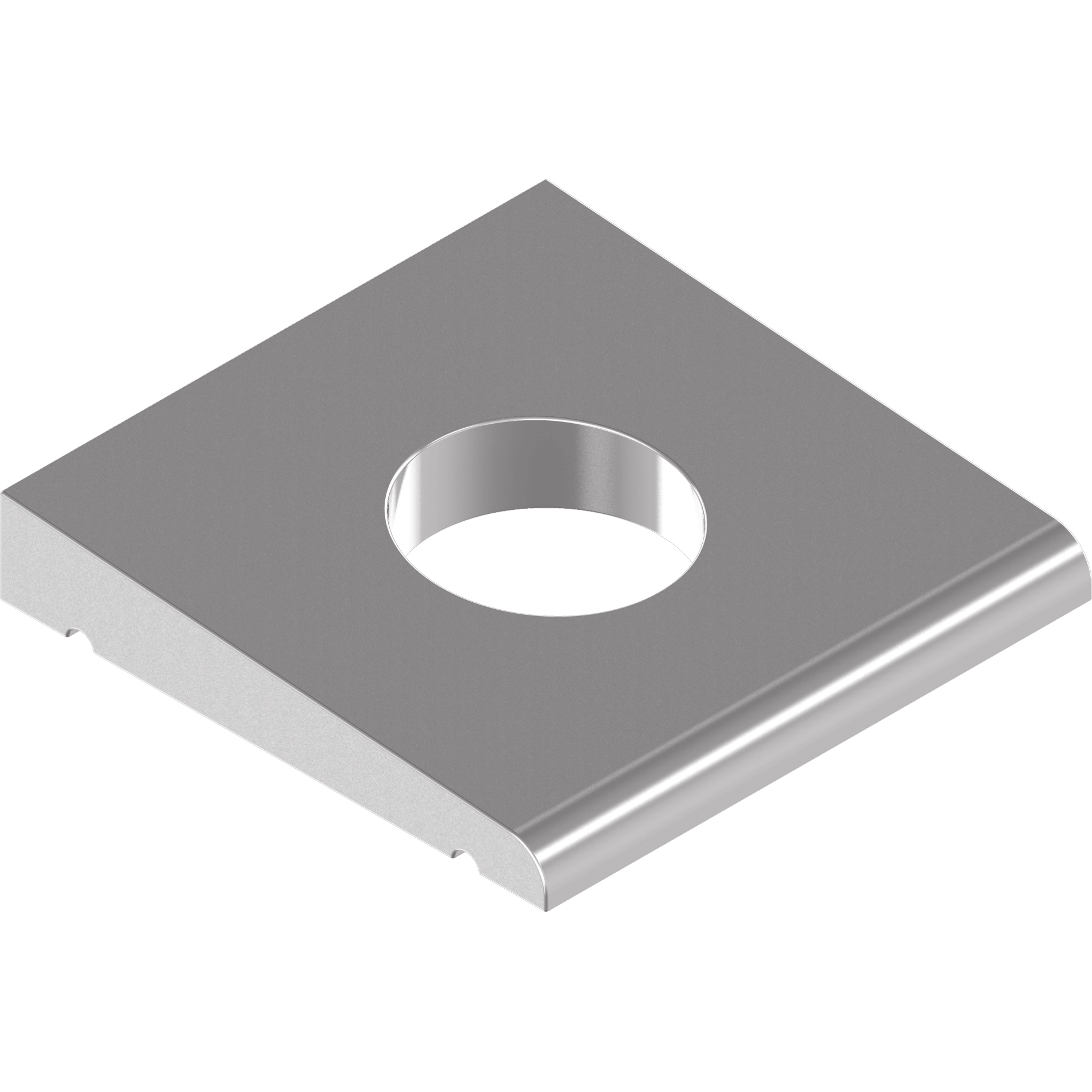 Keilscheibe U-Träger 8% 13,5mm M12 DIN434 Edelstahl A2