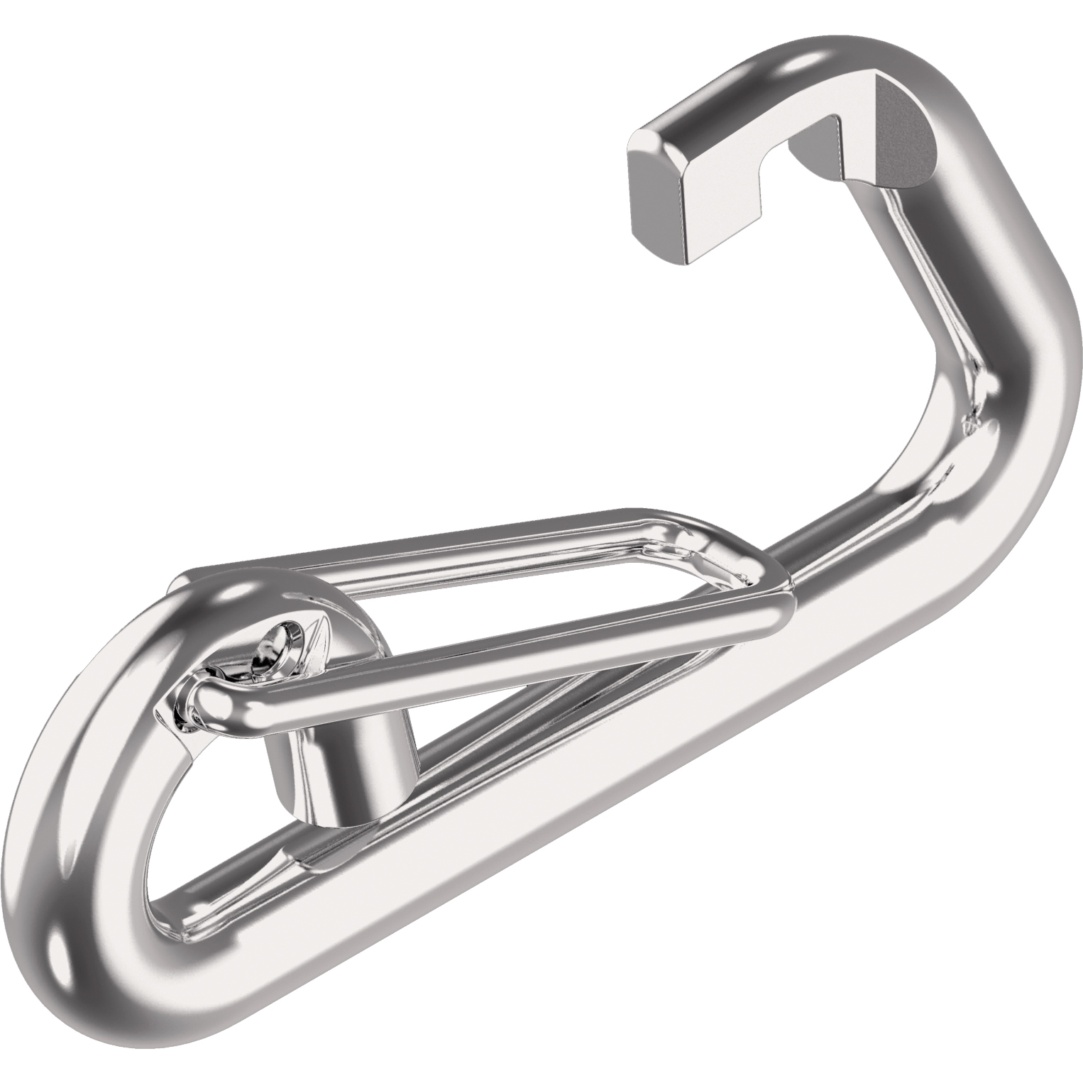 Karabinerhaken Edelstahl A4-AISI316 mit Bügel