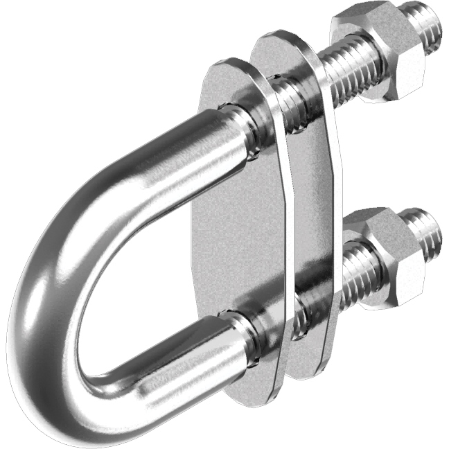 U-Bolzen Edelstahl A4-AISI316