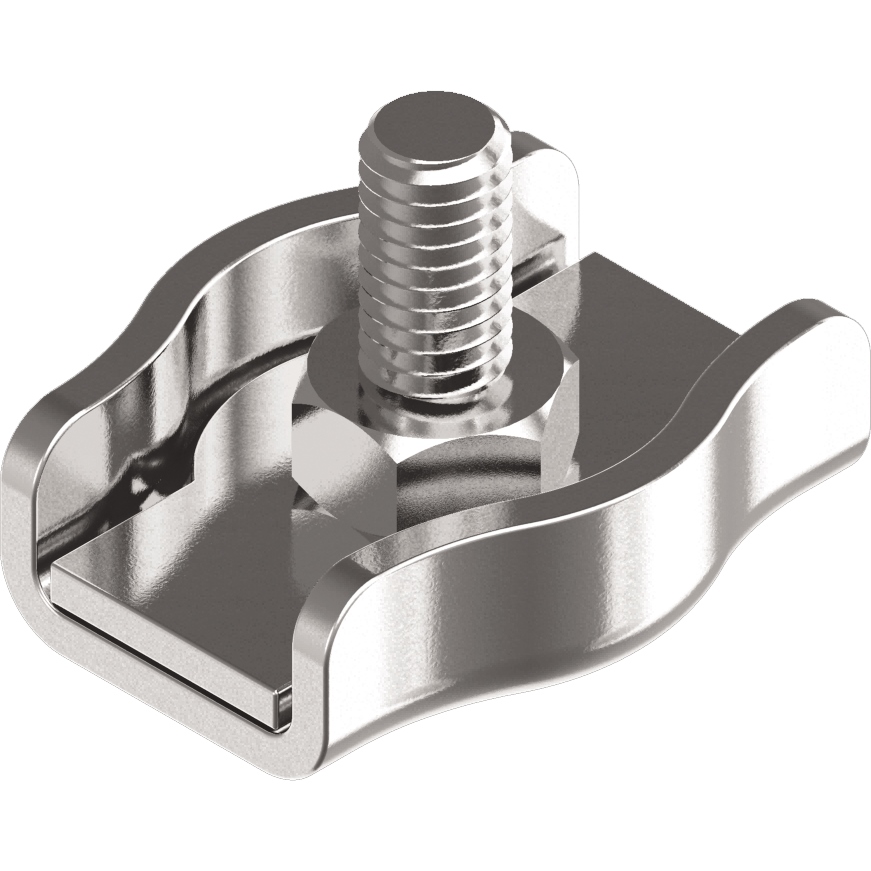 Drahtseilklemme Edelstahl A4-AISI316 Simplex