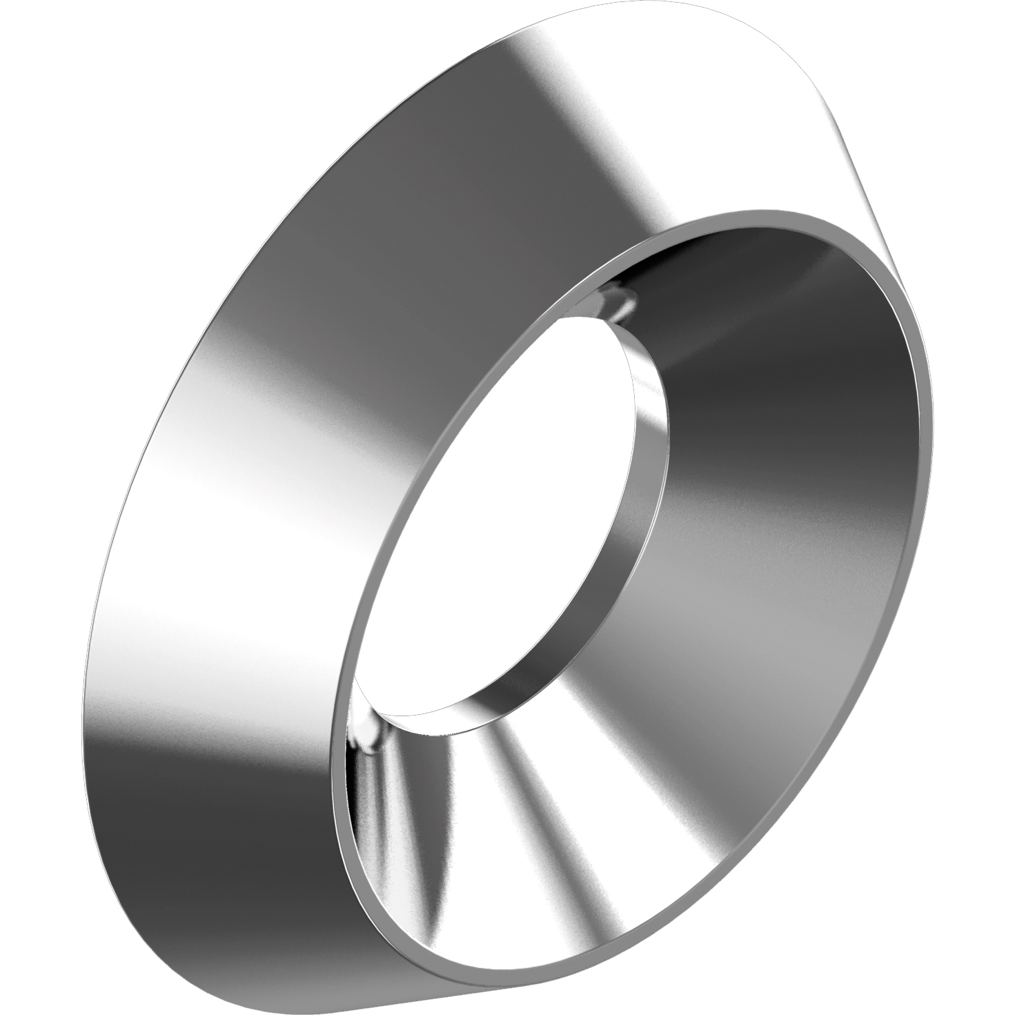 Rosette Vollmetall M4 Edelstahl A2
