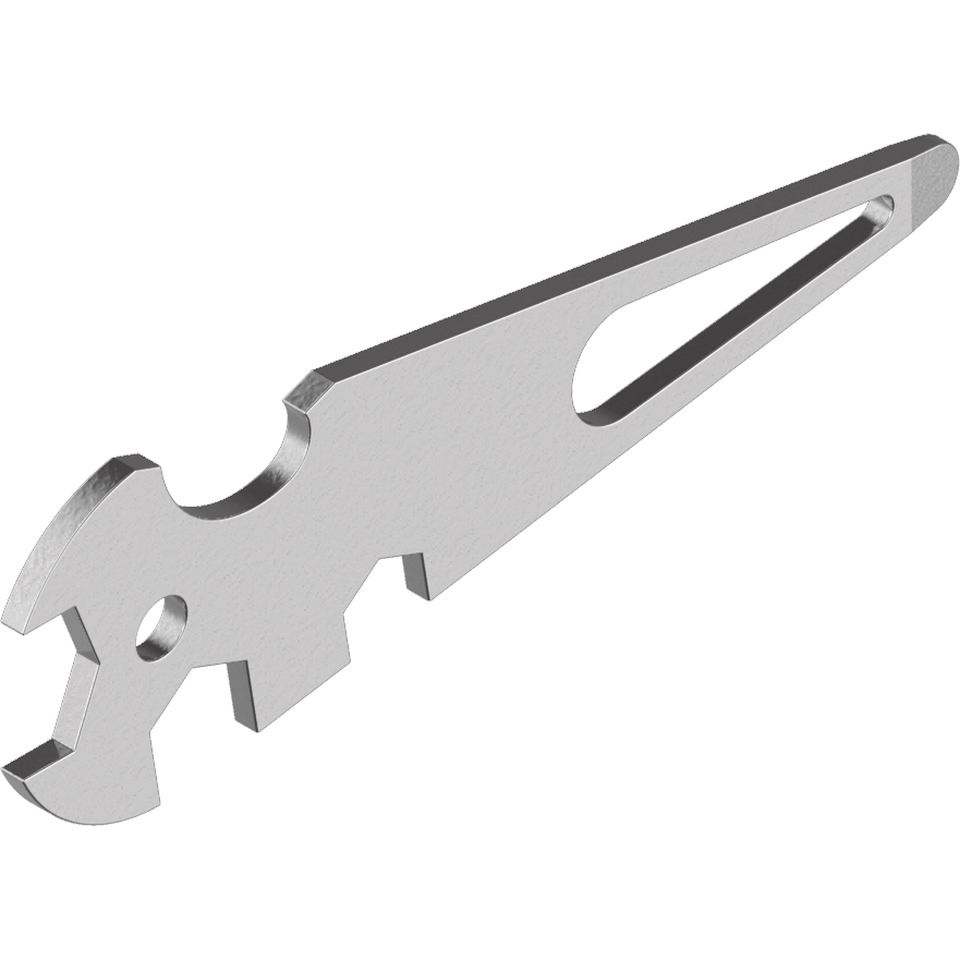 Schäkelschlüssel universal L100mm Edelstahl A2