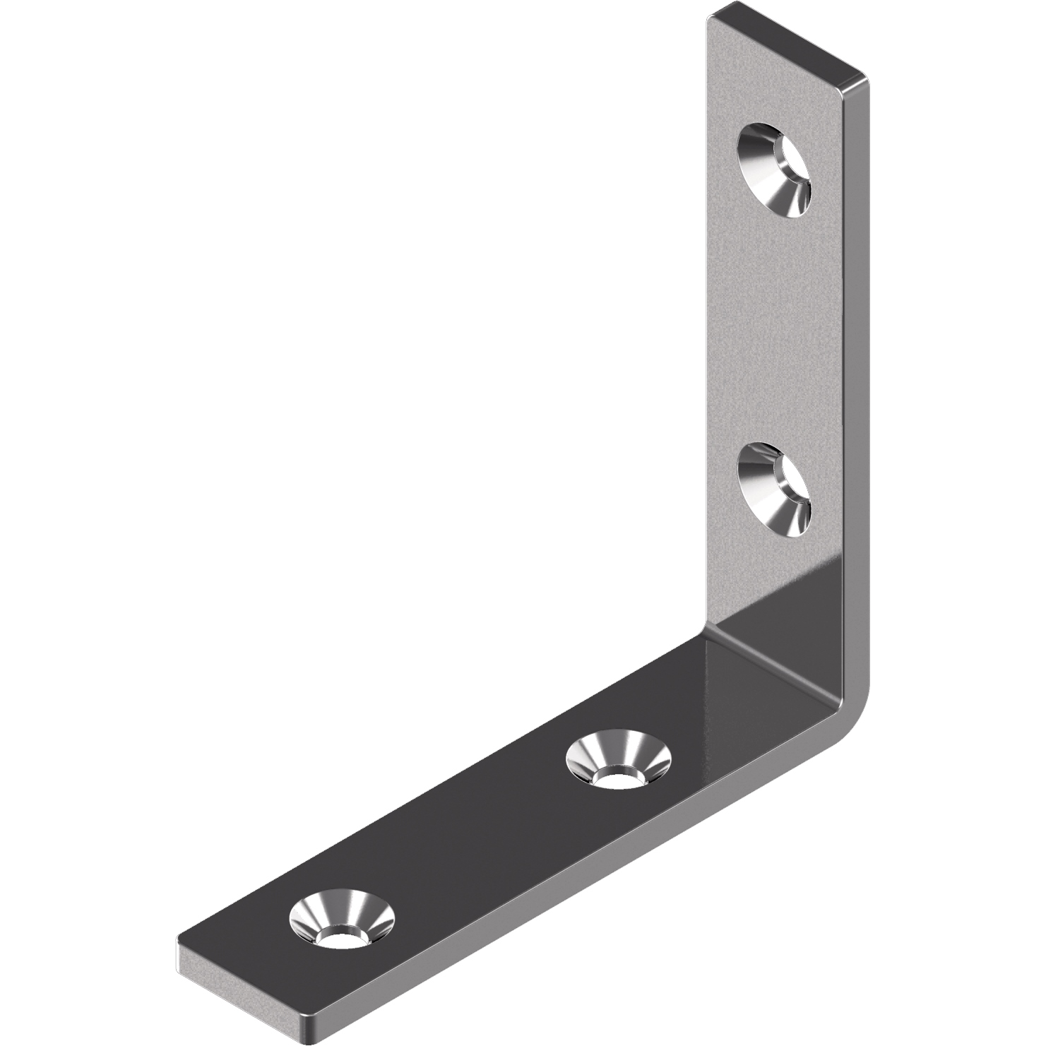 Winkel Edelstahl A2-AISI304 schmal